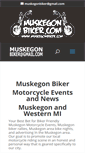 Mobile Screenshot of muskegonbiker.com
