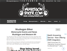 Tablet Screenshot of muskegonbiker.com